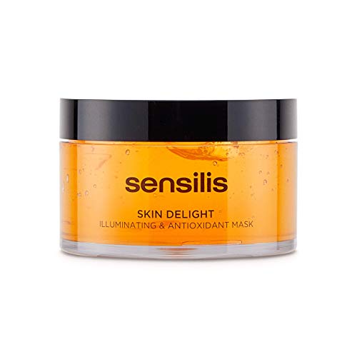Sensilis Skin Delight - Mascarilla Facial Iluminadora Con Vit C, Antioxidante Y Energizante - Ml, 150 Mililitro