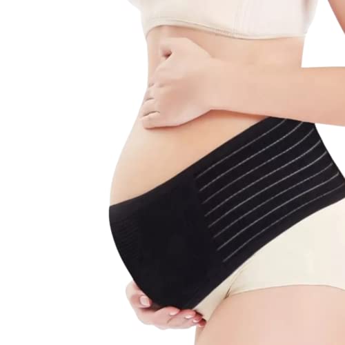 Faja Embarazada de Maternidad, Cinturón Lumbar Banda para el Embarazo, Cinturón de Soporte Pélvico, Cinturón Embarazada Postparto. M