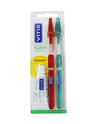 Vitis Cepillo Dental Adulto Suave Duplo 300 G