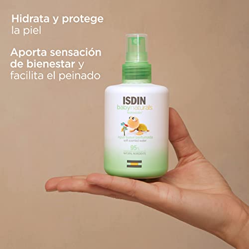 Nutraisdin Baby Naturals Agua Suave Perfumada, Colonia para Bebé Sin Alcohol, 200ml