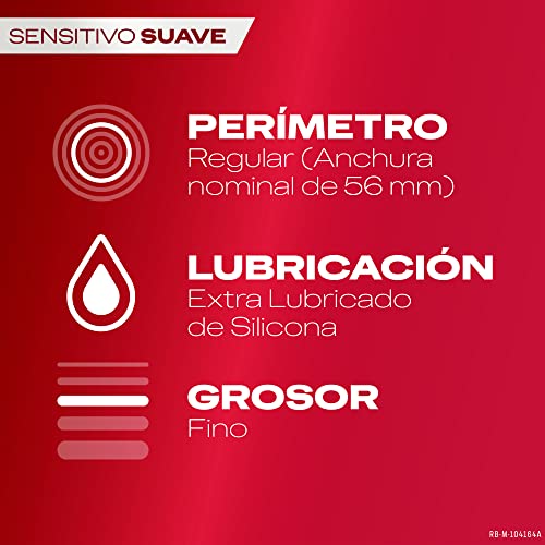 Durex Pack Preservativos Sensitivo Suave + Sensitivo Contacto Total + Real Feel Sin Latex, Pack Ahorro 39 condones