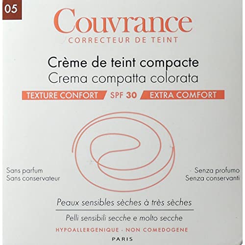 Avene - Couvrance Crema Compacta Textura Rica Tono Bronceado 9.5 g