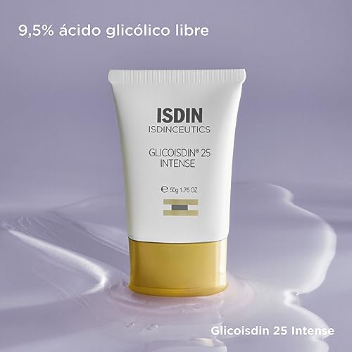 Isdinceutics Glicoisdin 25 Intense, Gel Facial Efecto Peeling Con Ácido Glicólico, 50 ml