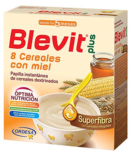 BLEVIT Plus Superfibra 8 Cereales con Miel - 600 gr