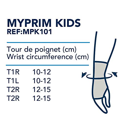 PRIM S.A. Myprim Kids - Muñequera para zurdos, talla 2
